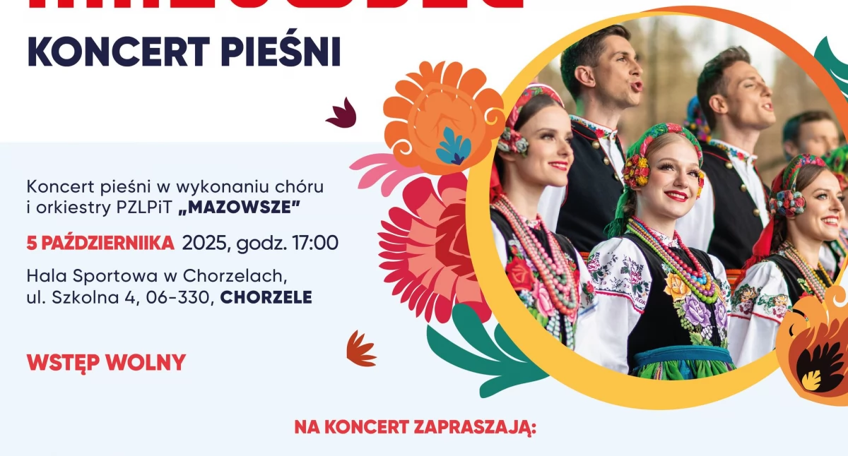 Koncerty, MAZOWSZE znów Chorzelach! Zapraszamy wyjątkowy koncert! - zdjęcie, fotografia