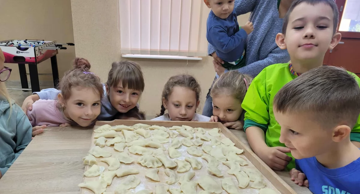 Warsztaty, Zajęcia kulinarne Świetlicy Wiejskiej Wielodrożu - zdjęcie, fotografia