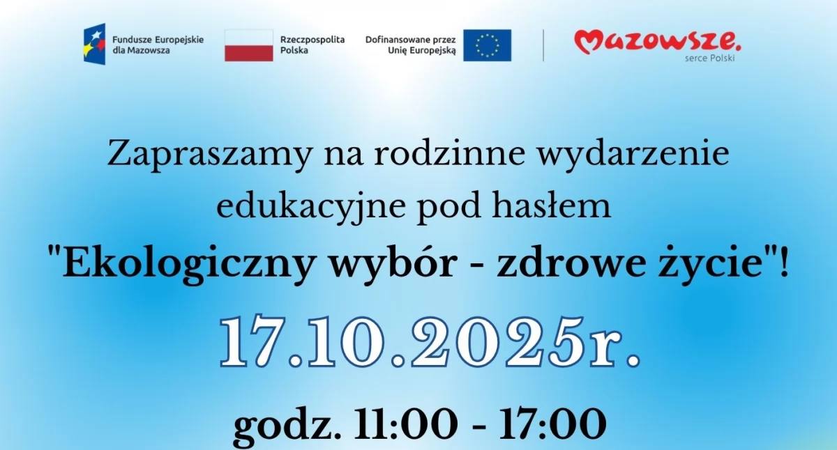 Festyny - Pikniki - Wydarzenia, Rodzinne święto ekologii Przasnyszu Ekologiczny wybór zdrowe życie października! - zdjęcie, fotografia
