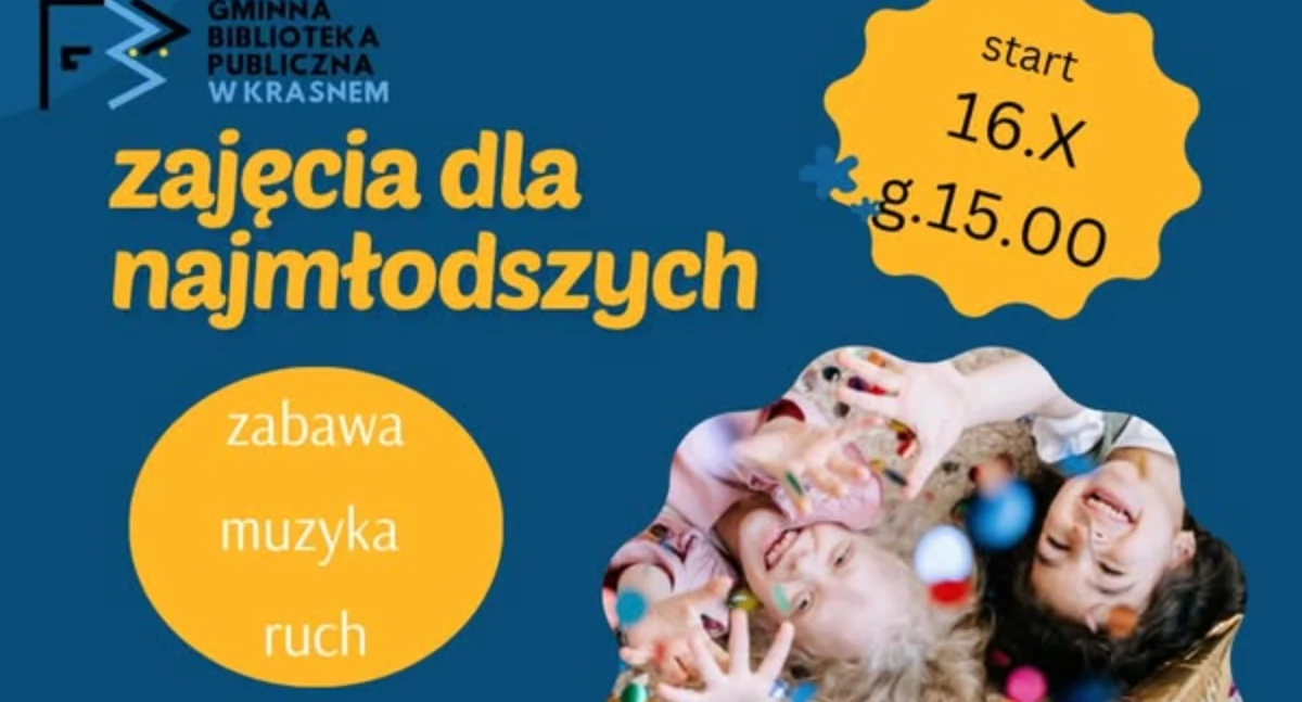 Warsztaty, Radosne zajęcia pełne zabawy muzyki ruchu Krasnem - zdjęcie, fotografia