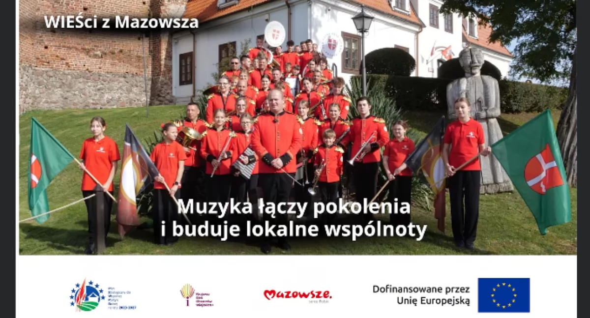 Konkursy - Wyróżnienia, Dęte brzmienia Krzynowłogi Starej Krępy sukces lokalnych orkiestr Zamku Liwie - zdjęcie, fotografia