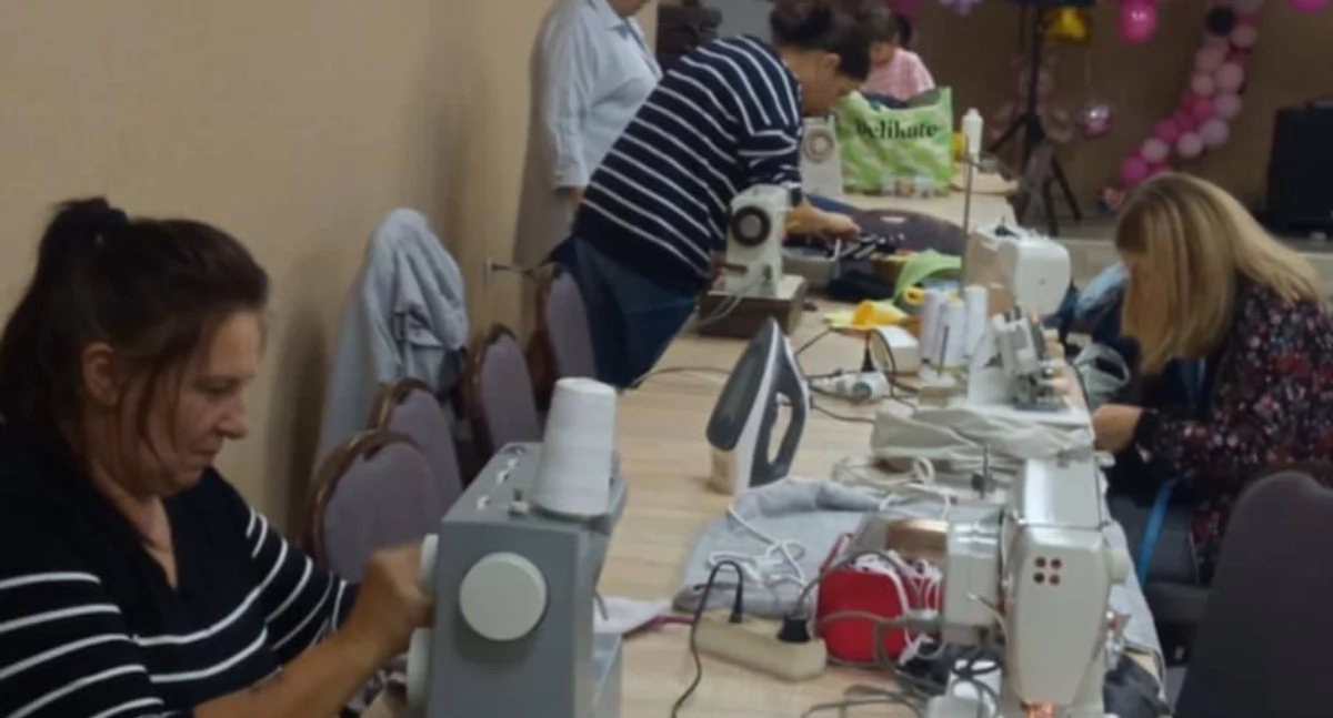 Warsztaty, Kreatywne szycie Wielodrożu pasja postępy wspólna radość - zdjęcie, fotografia