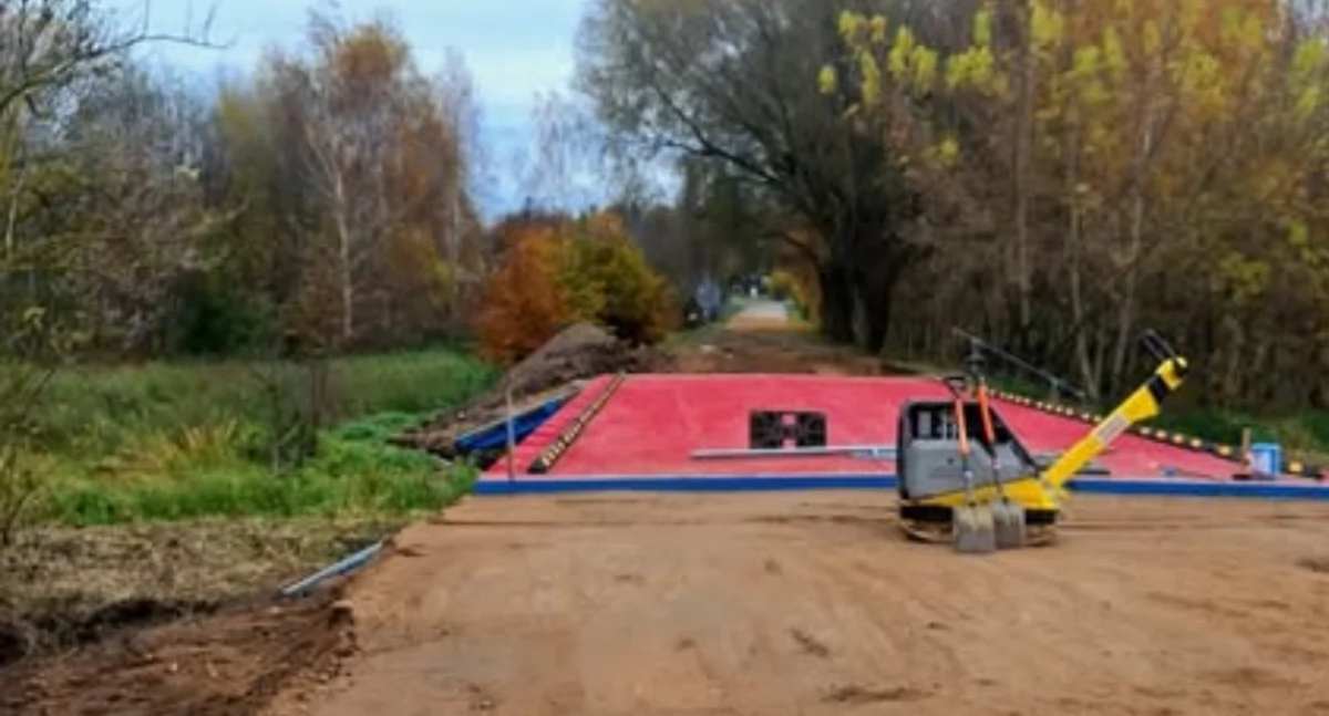 Drogi - remonty - inwestycje, Remont mostu Karwaczu trwa! - zdjęcie, fotografia