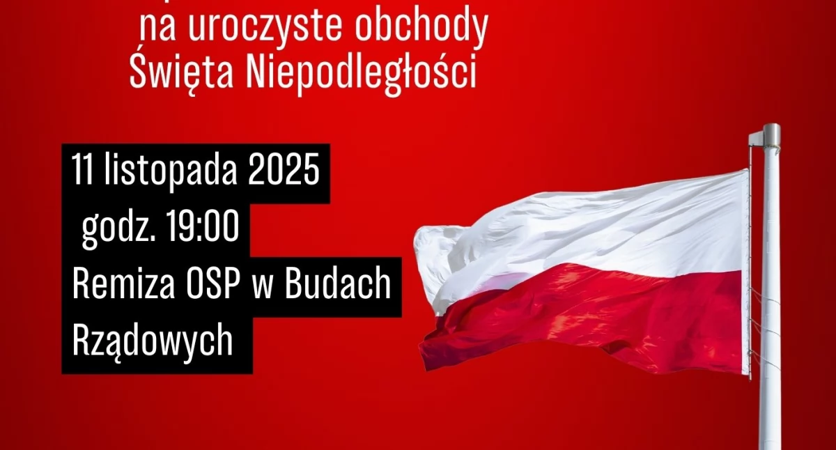 Święta i uroczystości , Powiat Przasnyski świętuje Niepodległość razem Polski! - zdjęcie, fotografia