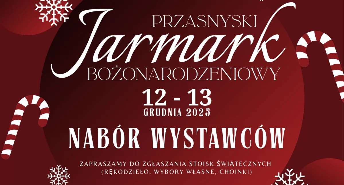 Komunikaty, Przasnyski Jarmark Bożonarodzeniowy 12–13 grudnia! - zdjęcie, fotografia