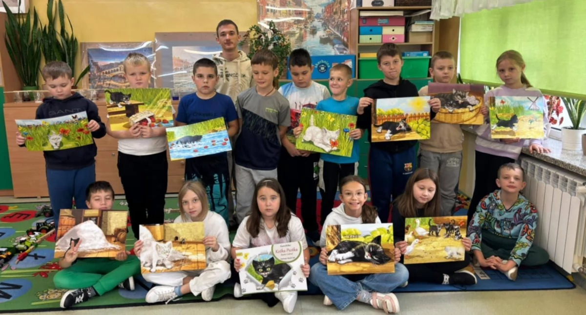 Szkoły podstawowe, Imieniny Szkolnej Biblioteki Bogatem - zdjęcie, fotografia