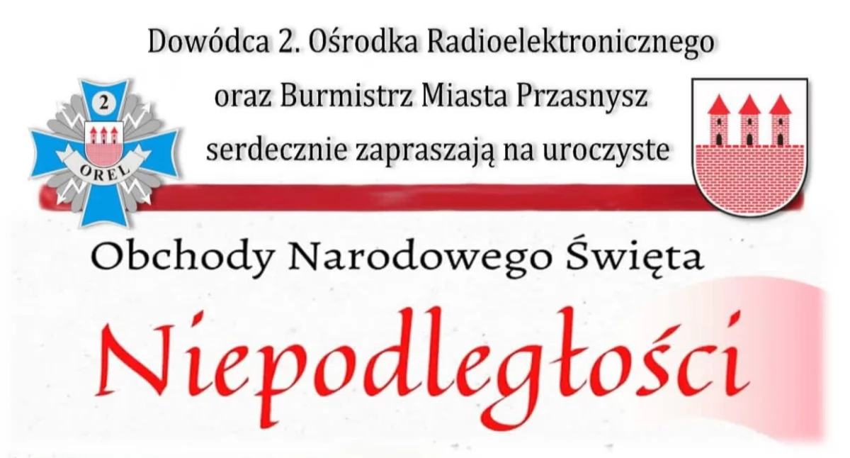 Święta i uroczystości , Przasnysz pamięta wspólne obchody rocznicy odzyskania niepodległości - zdjęcie, fotografia