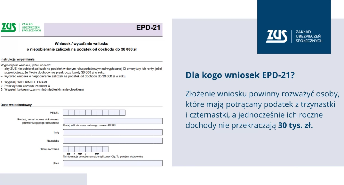 Informacje US ZUS PUP, mediach społecznościowych pojawiają ostatnio informacje specjalnym wniosku który pozwala zwiększyć emeryturę Chodzi wniosek niepobieranie zaliczek podatek dochodowy uwaga każdemu opłaca - zdjęcie, fotografia