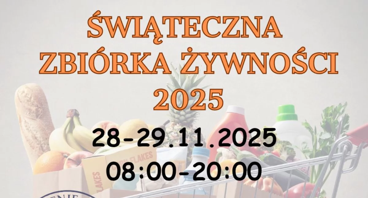 Charytatywne akcje, Świąteczna Zbiórka Żywności razem potrzebujących! - zdjęcie, fotografia