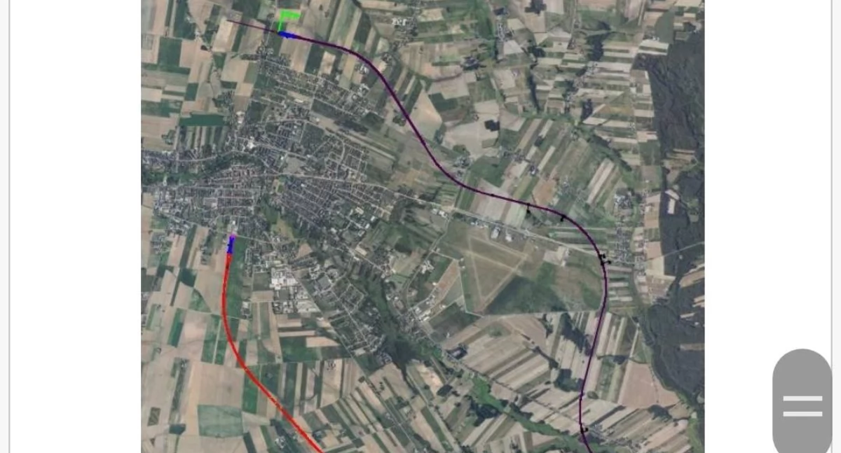 Komunikaty, planowany przebieg trasy Kolei Północnego Mazowsza ważna informacja mieszkańców! - zdjęcie, fotografia
