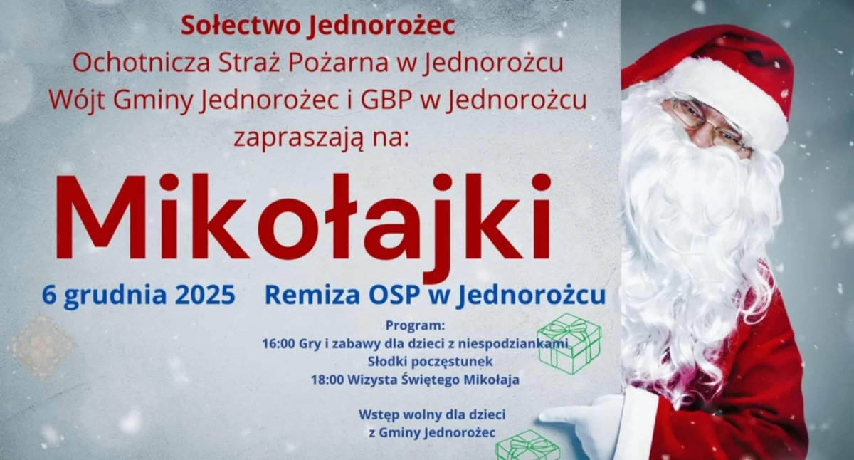 Festyny - Pikniki - Wydarzenia, Mikołajki Jednorożcu - zdjęcie, fotografia