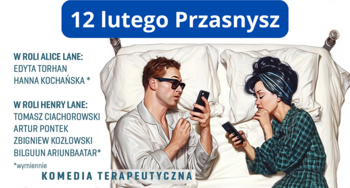 Teatr, opornych komedia terapeutyczna pełna śmiechu refleksji - zdjęcie, fotografia