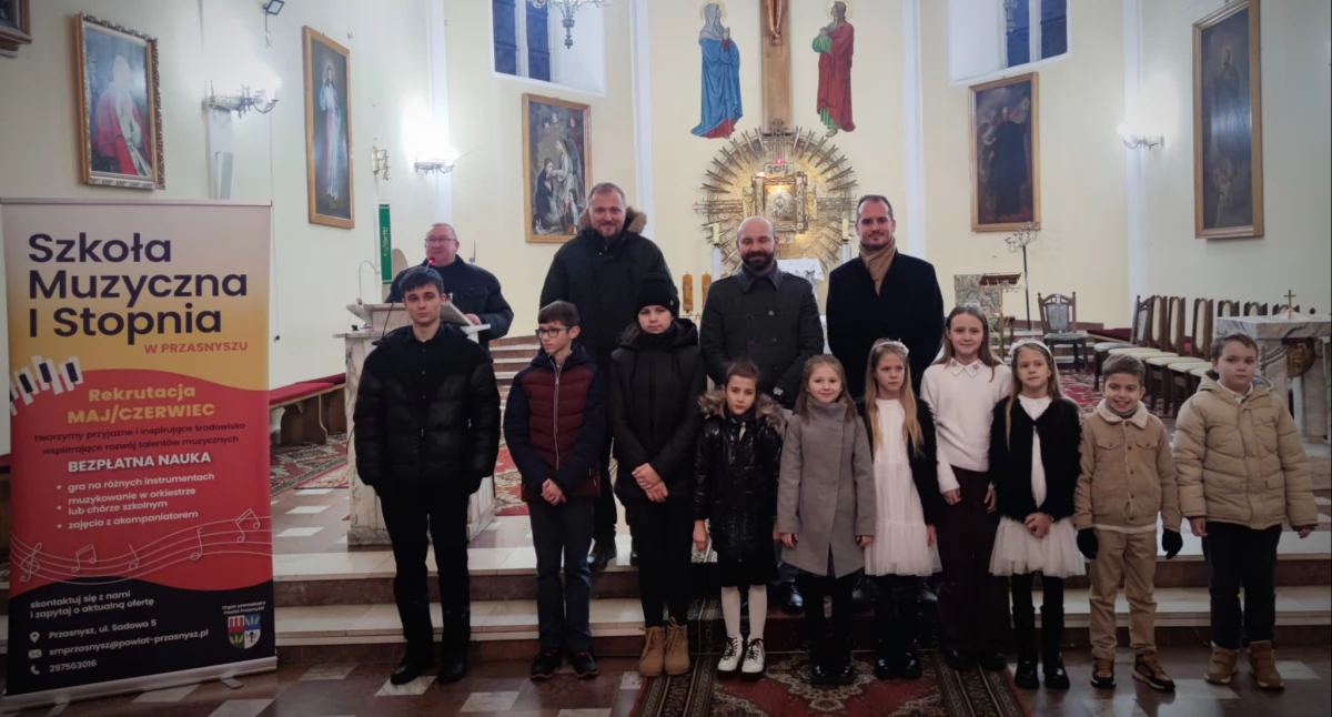 Koncerty, Jubileuszowe brzmienia Przasnyszu koncert kościele Stanisława Kostki - zdjęcie, fotografia