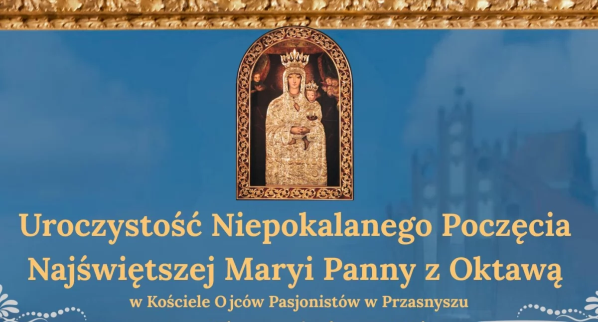 Święta i uroczystości , Oktawa Niepokalanego Poczęcia kościele Ojców Pasjonistów (7–15 grudnia 2025) - zdjęcie, fotografia