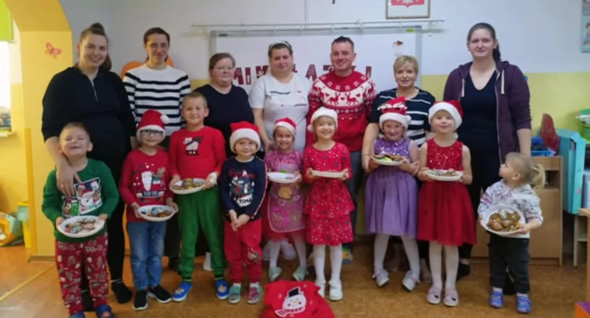 Przedszkola i Żłobki, Warsztaty piernikowe rodzicami Oddziale Przedszkolnym Dobrzankowie - zdjęcie, fotografia