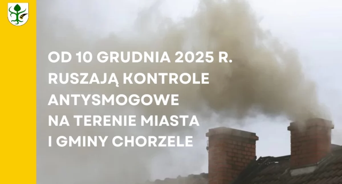 Komunikaty, Kontrole antysmogowe Mieście Gminie Chorzele Rusza akcja rzecz czystego powietrza - zdjęcie, fotografia