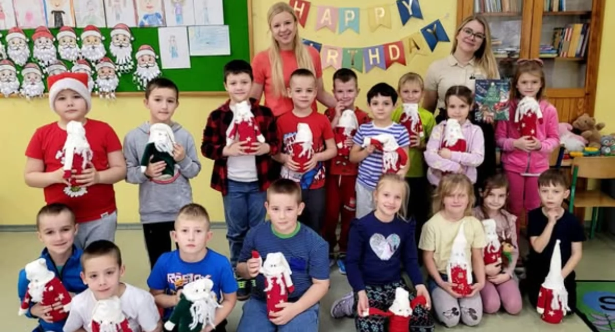 Szkoły podstawowe, Warsztaty tworzenia skrzatów Bogatem - zdjęcie, fotografia