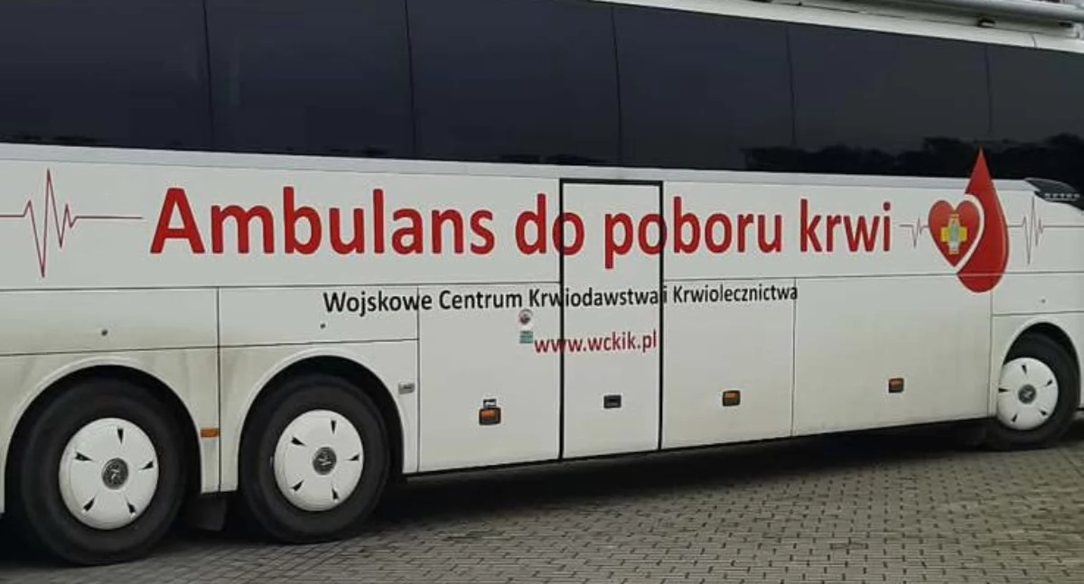 Szkoły średnie, która ratuje życie kolejna akcja krwiodawstwa Chorzelach - zdjęcie, fotografia