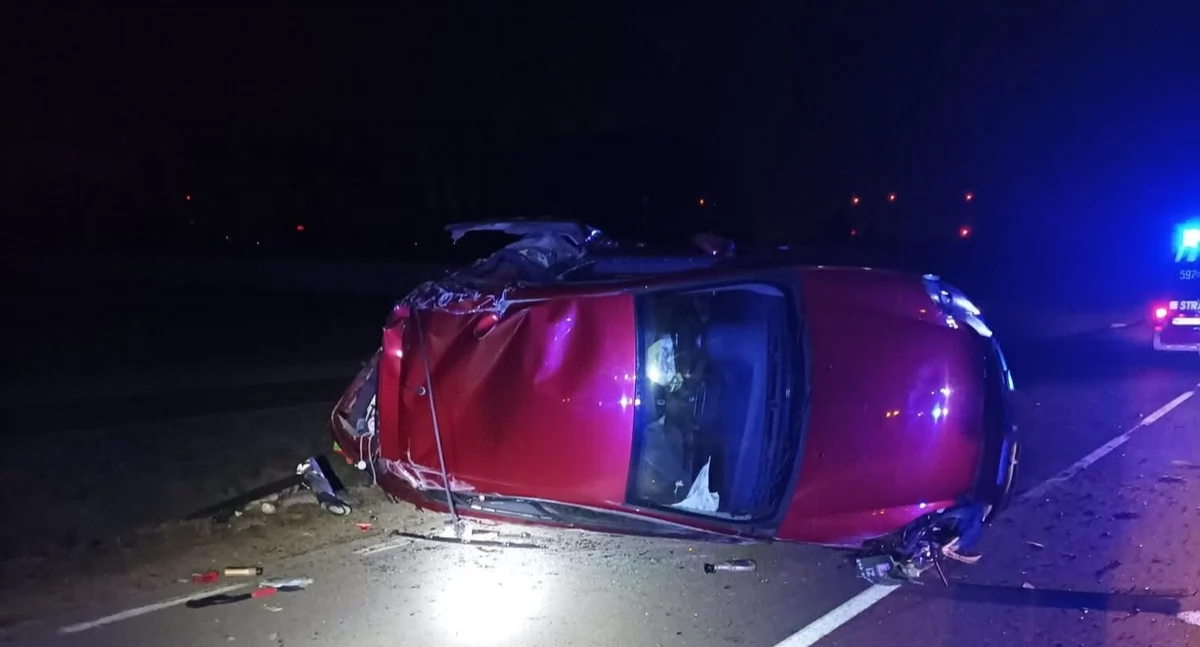 Wypadki drogowe, Podsumowanie długiego świątecznego weekendu drogach powiatu przasnyskiego - zdjęcie, fotografia