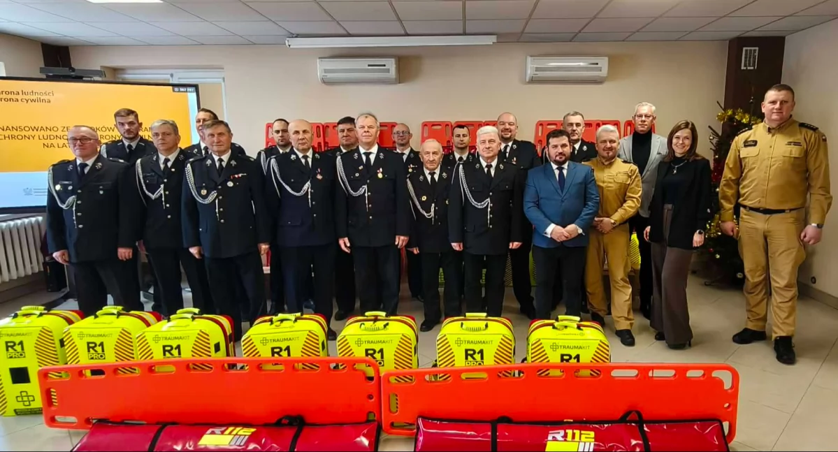 Starosta i Powiat, Inwestycja bezpieczeństwo Powiat Przasnyski wzmacnia gotowość sytuacje kryzysowe - zdjęcie, fotografia