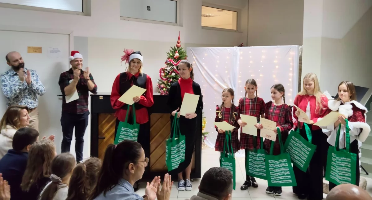 Szkoły muzyczne, Rozstrzygnięcie Szkolnego Konkursu Kolęd Pastorałek Przasnyszu - zdjęcie, fotografia