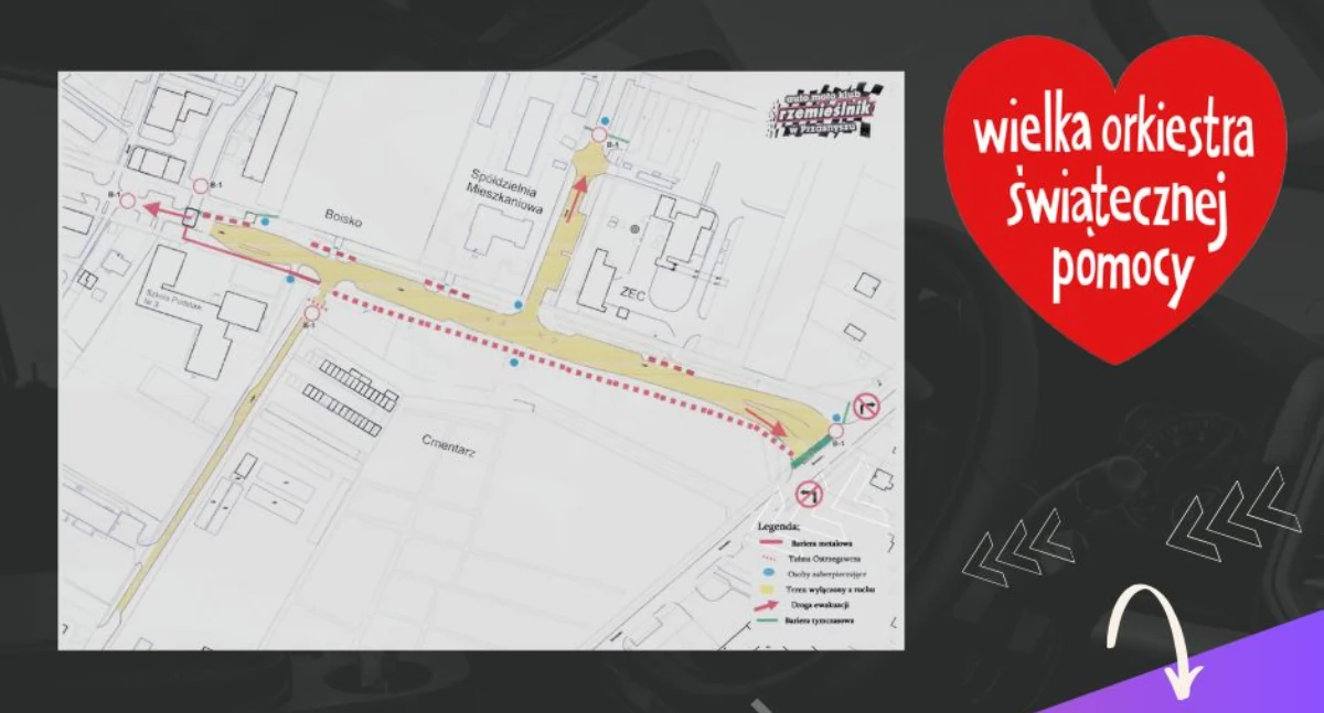 Komunikaty, Czasowe utrudnienia ruchu Przasnyszu kierowców mieszkańców - zdjęcie, fotografia