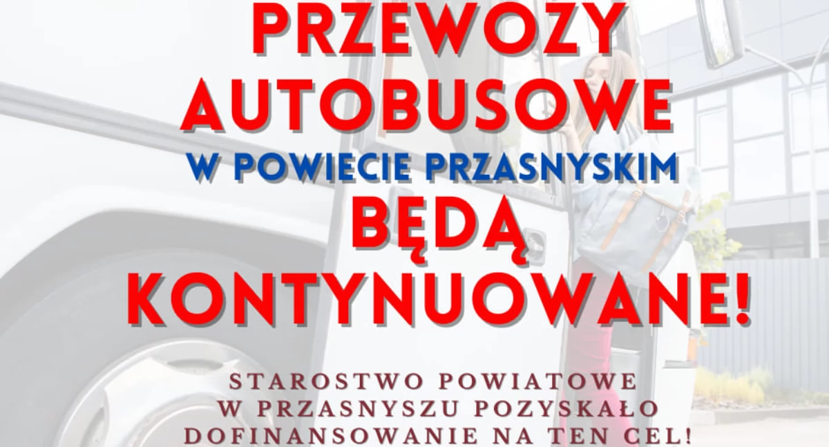 Starosta i Powiat, Powiat Przasnyski uratował przewozy autobusowe dodatkowe środki przyznane! - zdjęcie, fotografia
