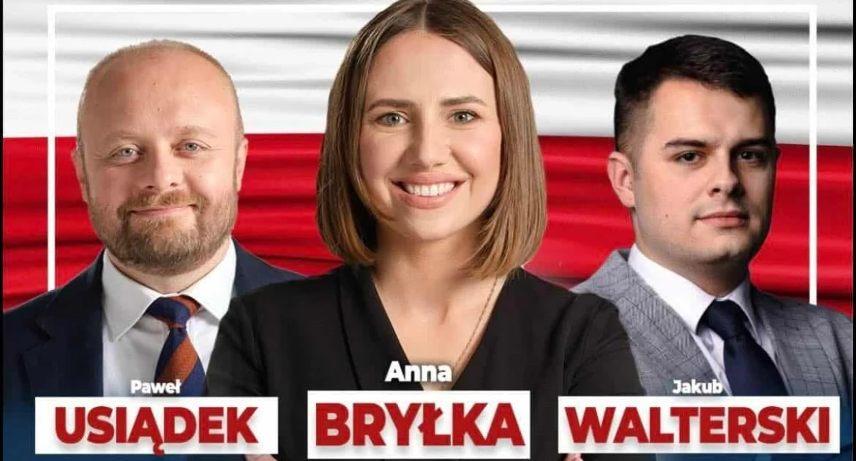 Partie polityczne, Otwarte spotkanie Konfederacji Przasnyszu Zaproszenie mieszkańców - zdjęcie, fotografia