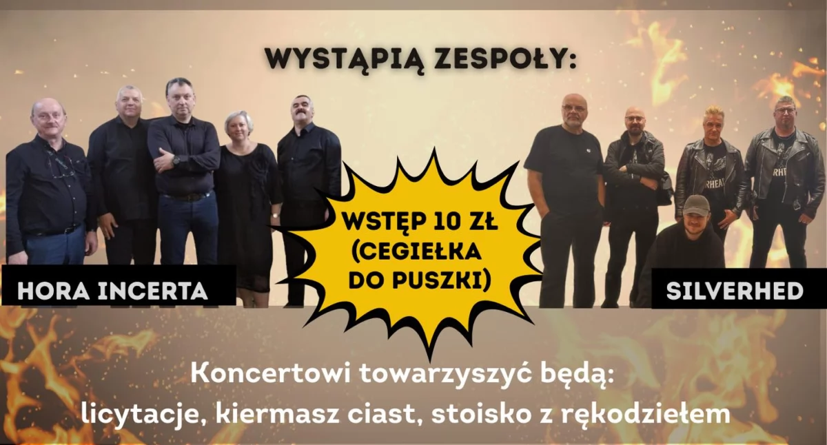 Charytatywne akcje, Muzyka solidarność pomoc Przasnysz zagra tragicznym pożarze - zdjęcie, fotografia