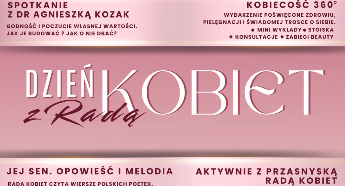 Festyny - Pikniki - Wydarzenia, „Dzień Kobiet Radą” marcowy wydarzeń kobiet Przasnyszu - zdjęcie, fotografia