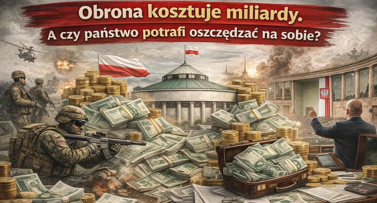 Partie polityczne, Obrona kosztuje miliardy państwo potrafi oszczędzać sobie - zdjęcie, fotografia