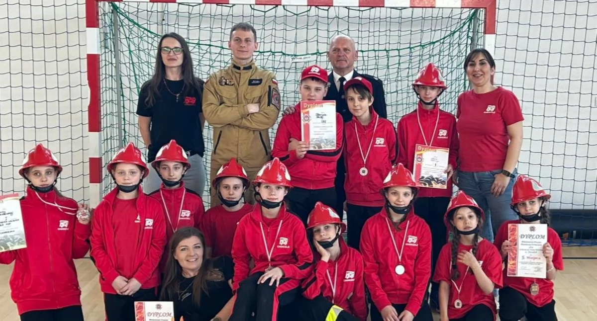 Sport Pożarniczy, Młodzi strażacy pokazali charakter Emocjonujące zawody Krasnem - zdjęcie, fotografia