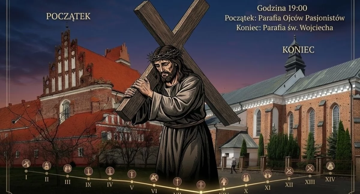 Styl Życia, Miejska Droga Krzyżowa Przasnyszu Wierni przejdą ulicami miasta - zdjęcie, fotografia