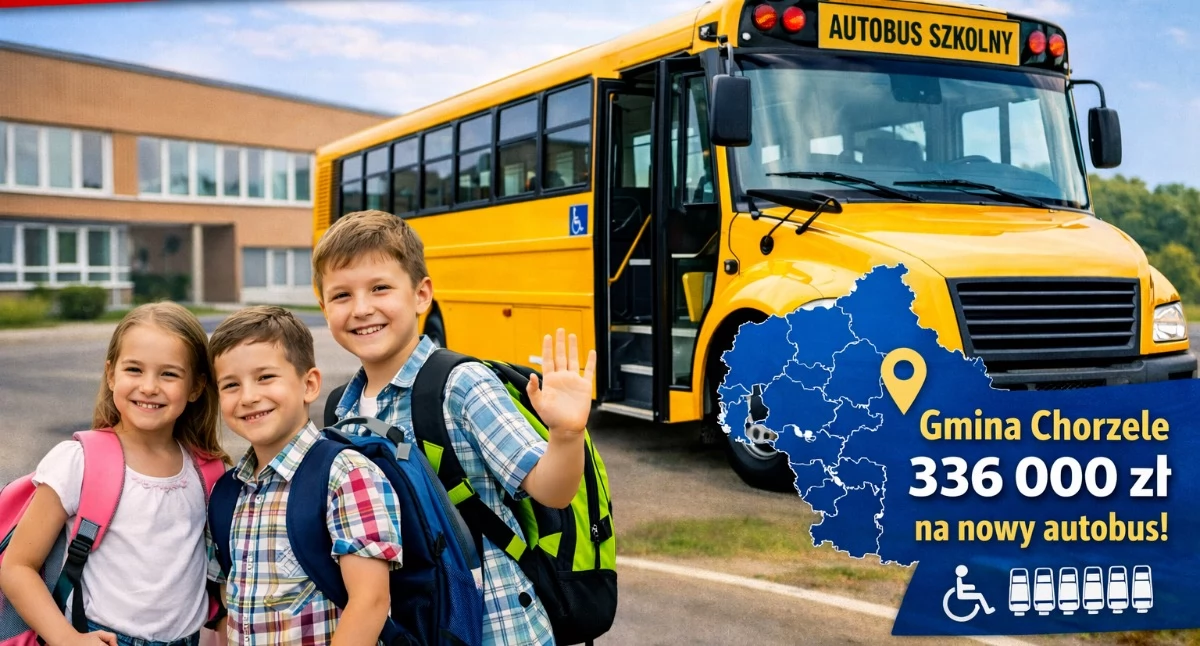 Burmistrz - Rada - Miasto, autobusy mazowieckich szkół Chorzele wśród beneficjentów programu - zdjęcie, fotografia