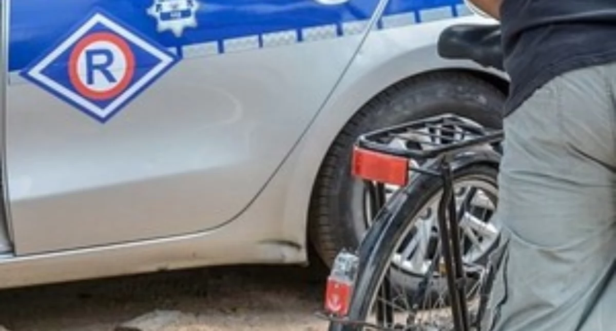 Kronika Kryminalna - Policja, Ponad promile rowerze Granica brawury została przekroczona - zdjęcie, fotografia