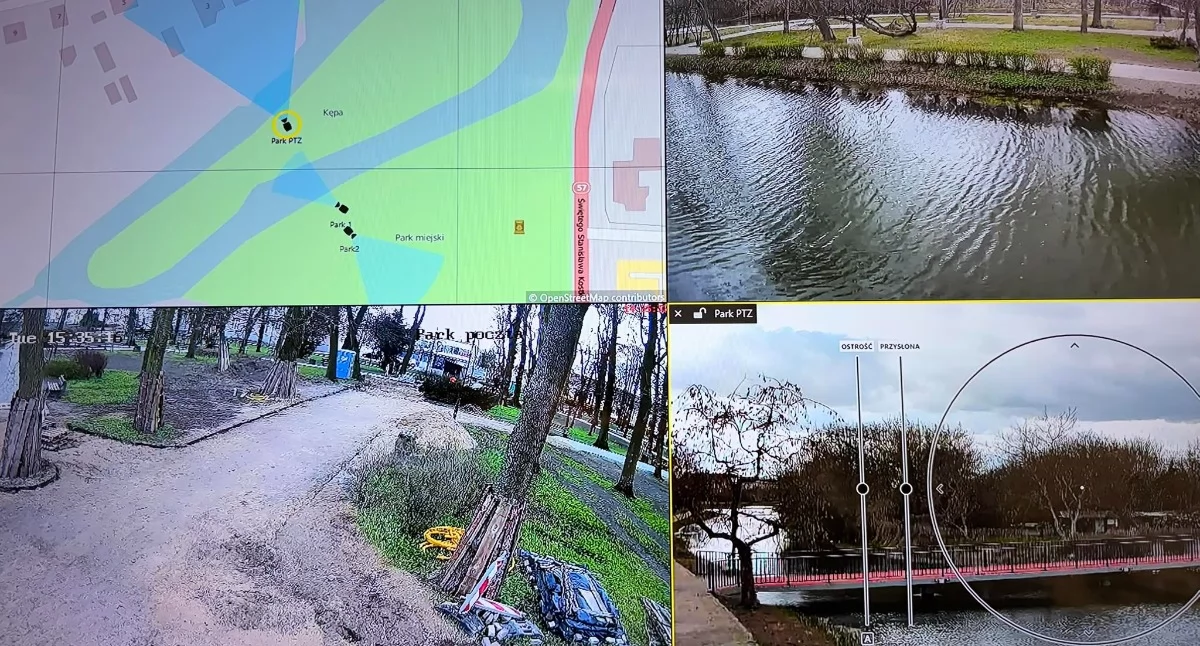 Burmistrz - Rada - Miasto, Miejski Przasnyszu całodobowym nadzorem Miasto stawia bezpieczeństwo rewitalizację - zdjęcie, fotografia