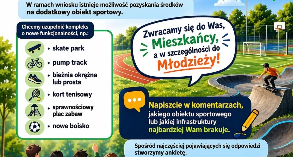 Samorządy Gminne, Mieszkańcy zdecydują nowej inwestycji Czernice Borowe pytają potrzeby sportowe - zdjęcie, fotografia