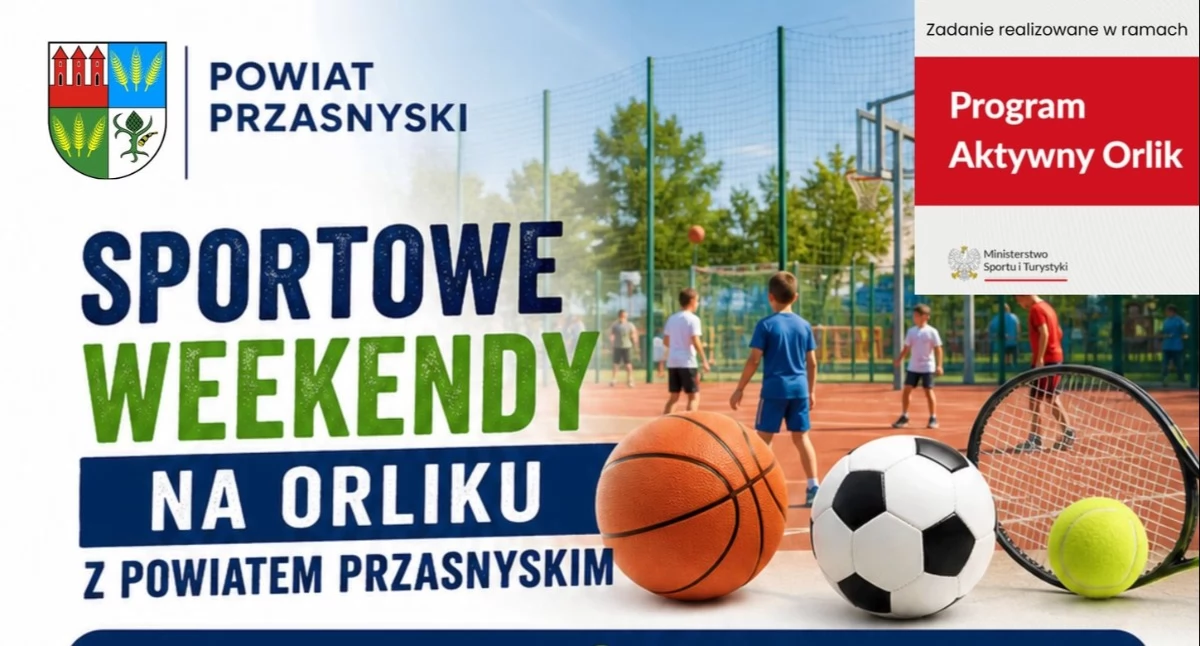Komunikaty, Sport łączy pokolenia Powiat Przasnyski stawia aktywne weekendy - zdjęcie, fotografia