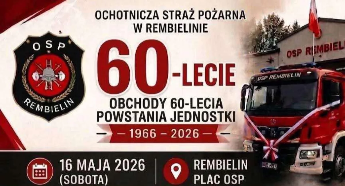 Święta i uroczystości , służby oddania Rembielin świętuje jubileusz działalności - zdjęcie, fotografia