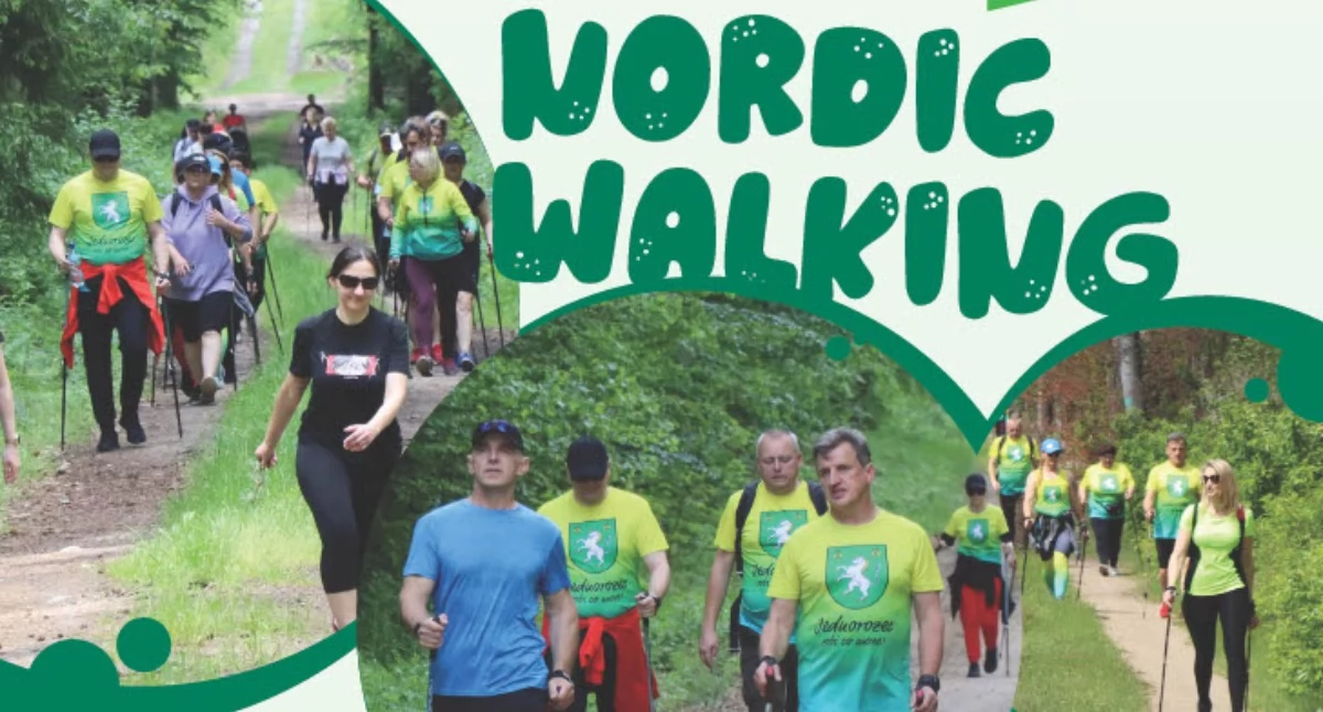 Fitness, „Majowy Nordic Walking” Przejmach Aktywnie rodzinnie świeżym powietrzu - zdjęcie, fotografia
