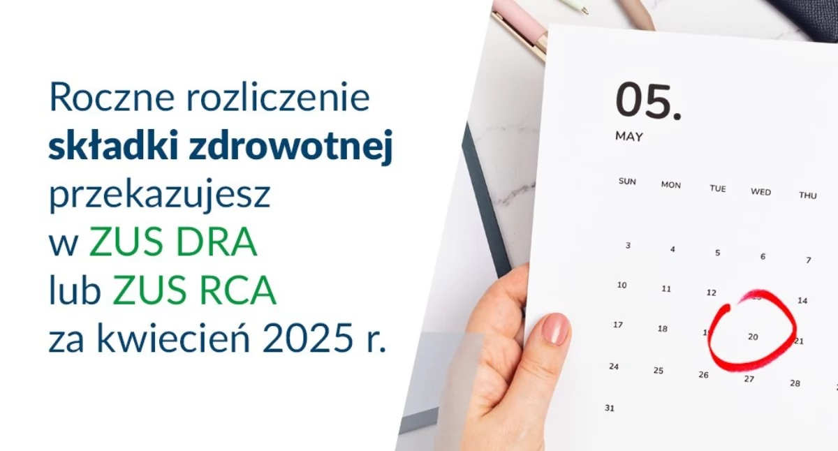 Informacje US ZUS PUP, Roczne rozliczenie składki zdrowotnej Upływa termin przedsiębiorców - zdjęcie, fotografia