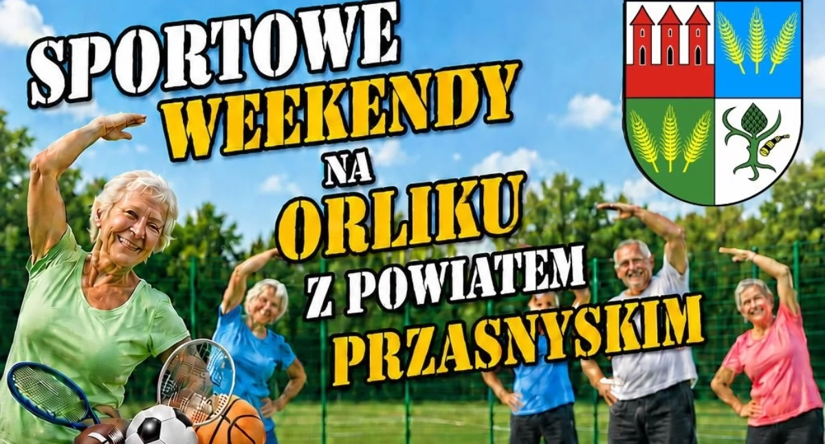Festyny - Pikniki - Wydarzenia, Sportowa Seniorada Powiatu Przasnyskiego sobotę Aktywność zdrowie dobra zabawa Orliku - zdjęcie, fotografia