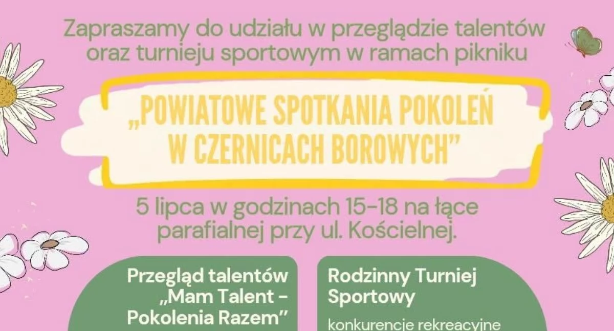 Festyny - Pikniki - Wydarzenia, Powitanie Czernicach Borowych Trwają zapisy konkursów rodzinnych zmagań - zdjęcie, fotografia