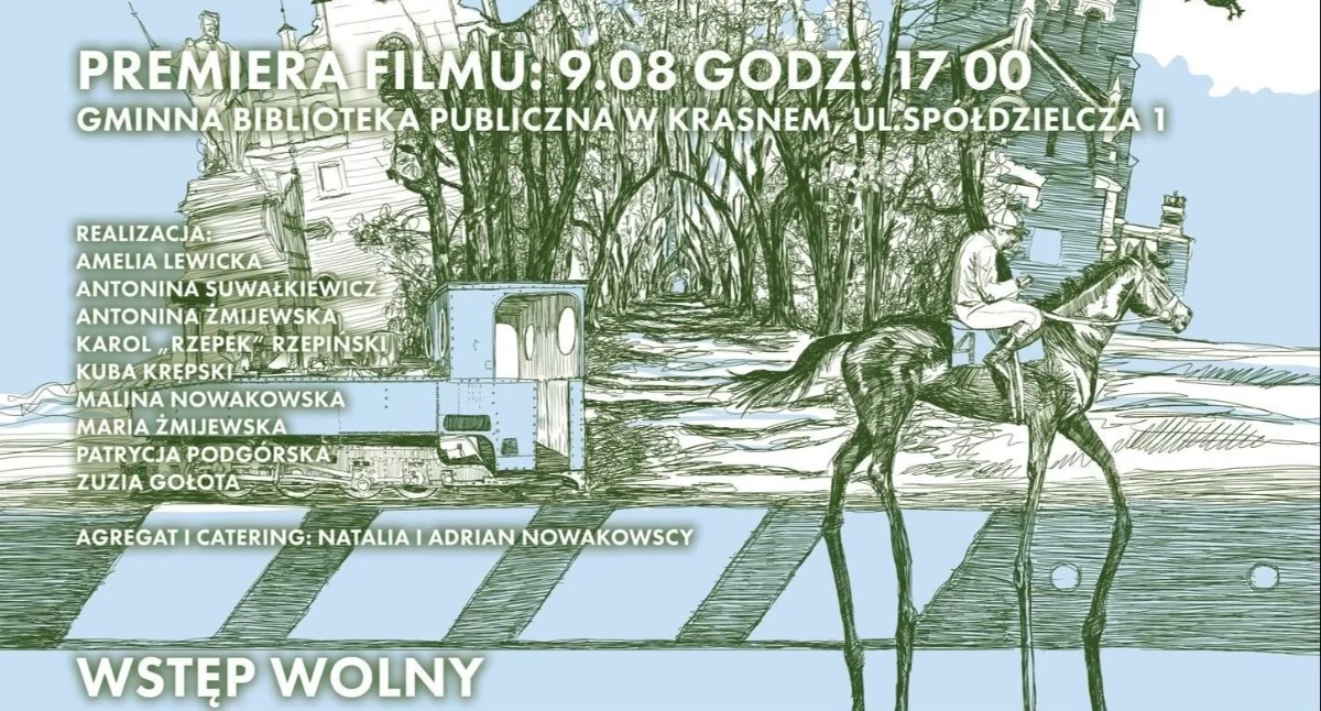 Kino, Młodzi filmowcy opowiedzieli historię Krasnego niedzielę premiera filmu „Krasne Skarb Mazowsza” - zdjęcie, fotografia