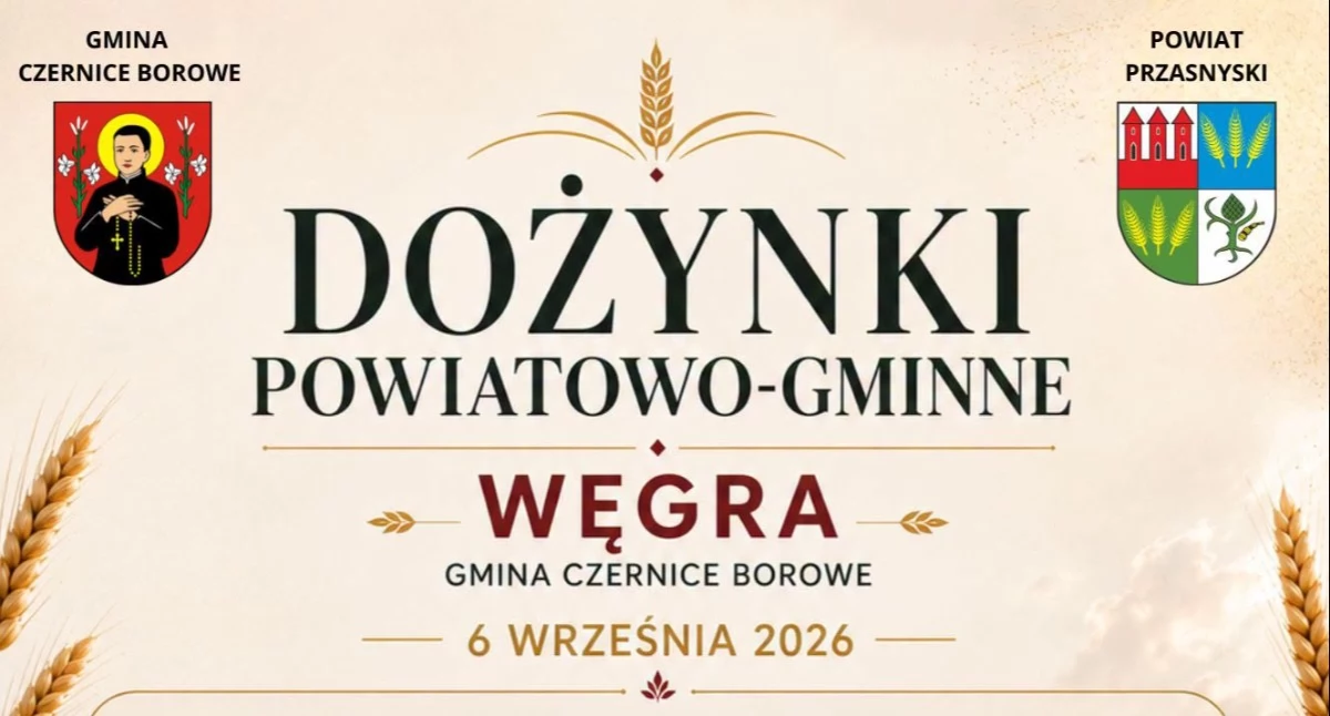 Festyny - Pikniki - Wydarzenia, Dożynki Powiatowo Gminne Węgrze Święto plonów września - zdjęcie, fotografia