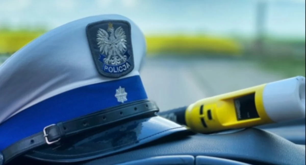 Kronika Kryminalna - Policja, kontroli trzeźwości dwóch nietrzeźwych rowerzystów Policyjna akcja drogach powiatu przasnyskiego - zdjęcie, fotografia