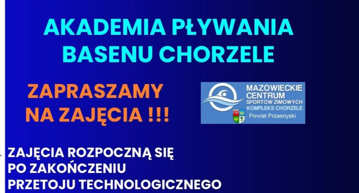 Warsztaty, Ruszają zapisy Akademii Pływania Chorzelach! - zdjęcie, fotografia