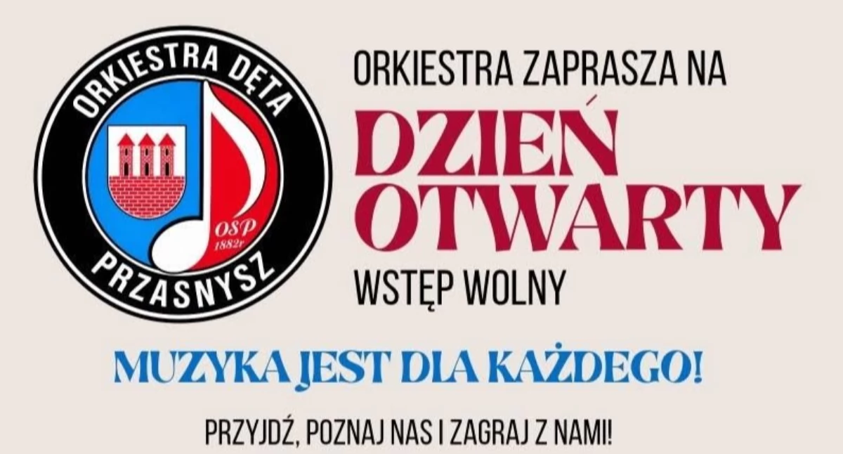 Festyny - Pikniki - Wydarzenia, Muzyka pasja strażacki klimat Orkiestra Dęta Przasnysz zaprasza dzień otwarty - zdjęcie, fotografia