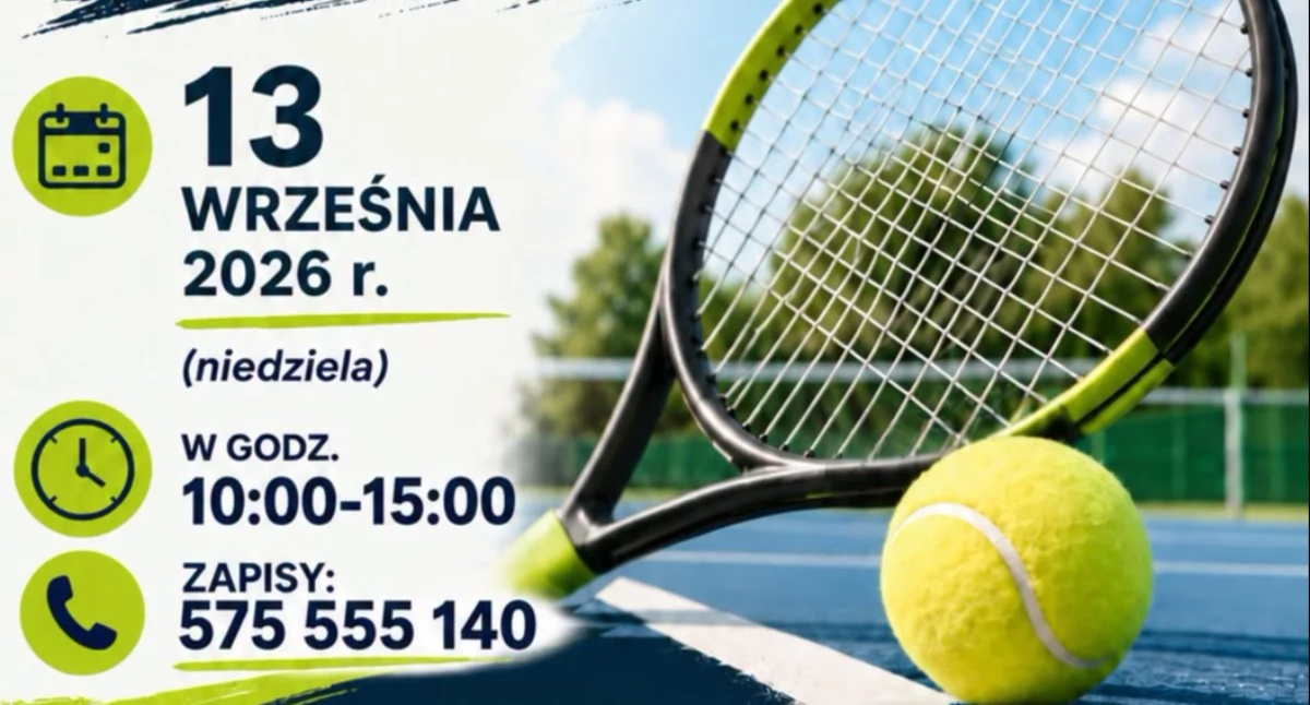Tenis ziemny, Tenisowy Weekend Powiatem Przasnyskim - zdjęcie, fotografia