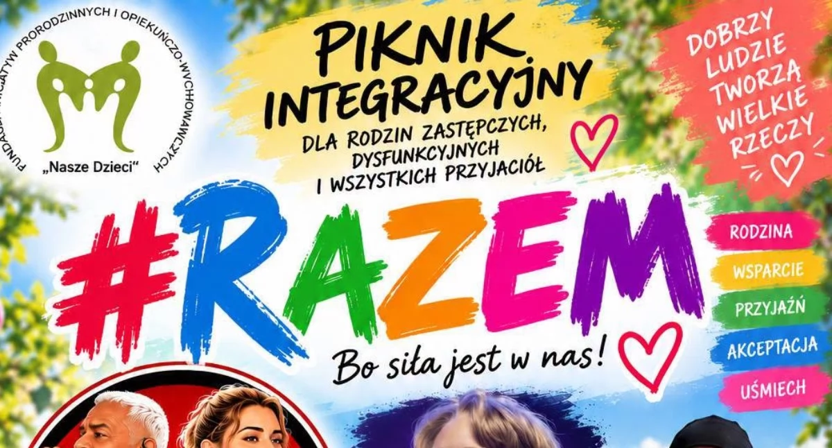 Festyny - Pikniki - Wydarzenia, Czernice Borowe zapraszają Piknik Integracyjny „#RAZEM” Będzie muzyka zabawa mnóstwo atrakcji - zdjęcie, fotografia